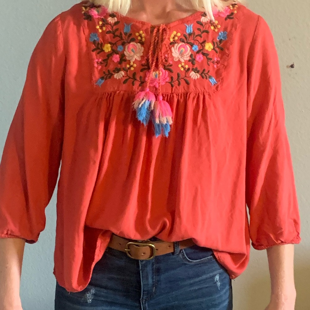 St. John’s Bay Peasant Top